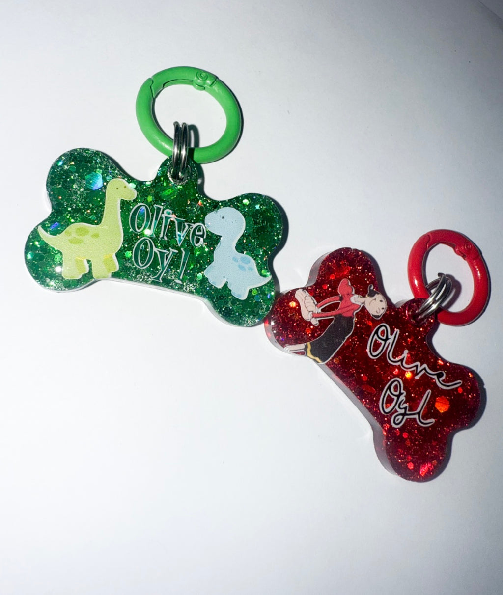 Printed Character Tag