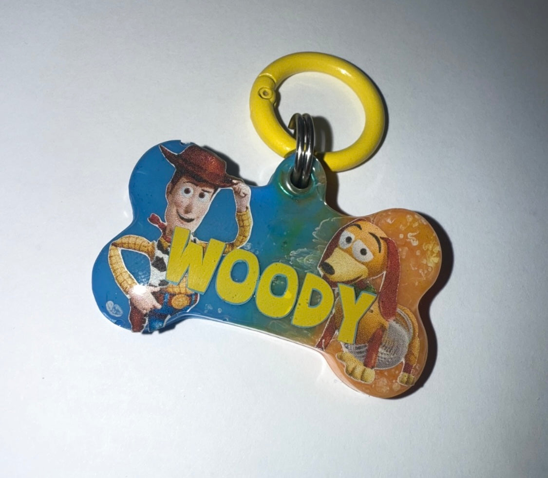 Printed Character Tag